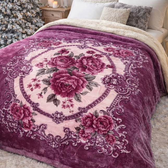 Pătură groasă și moale Deluxe, 200x220 cm, 4.5 kg, Cod: PGD75