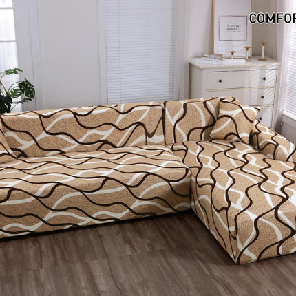 Set huse elastice pentru colțar(forma L stanga/dreapta) Cod: HCD61