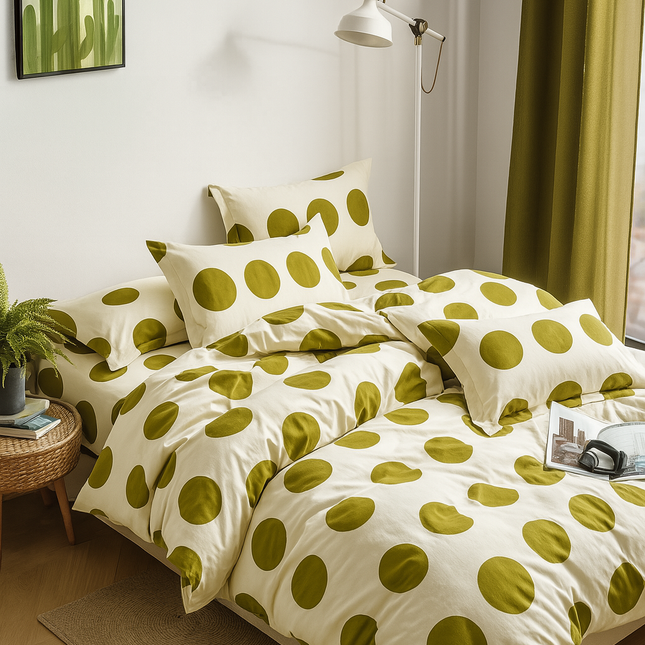 Set Lenjerie Premium Bumbac 100% – Pat Dublu, Cod: B-24