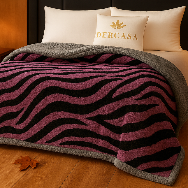 Pătură Cocolino cu Blăniță Sherpa, dublă 200x230 cm cod: EXY52