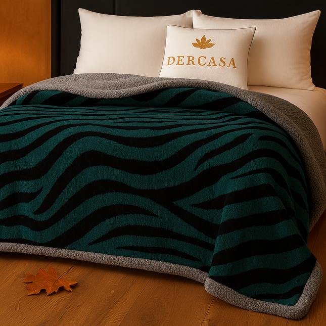 Pătură Cocolino cu Blăniță Sherpa, dublă 200x230 cm cod: EXY56