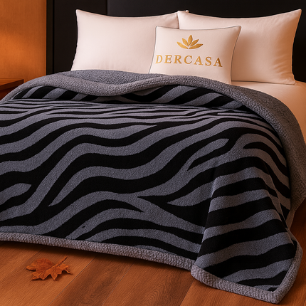 Pătură Cocolino cu Blăniță Sherpa, dublă 200x230 cm cod: EXY58