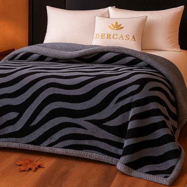 Pătură Cocolino cu Blăniță Sherpa, dublă 200x230 cm cod: EXY58