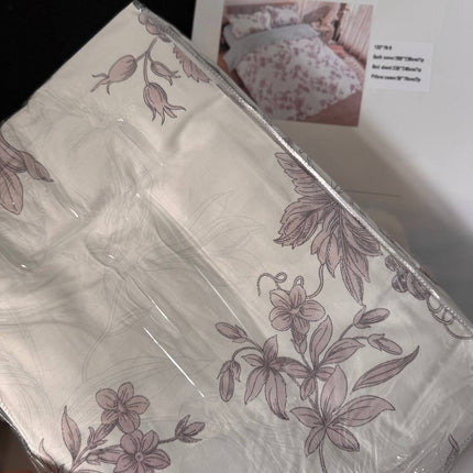 Set Lenjerie Premium Bumbac 100% – Pat Dublu, Cod: 133*76-9