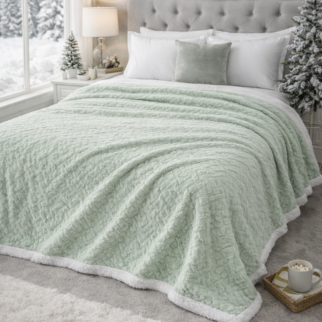 Pătură Cocolino cu blăniță, 200x230 cm, cod: EXB2