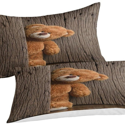 Lenjerie de pat din Bumbac finet 6 PIESE(IMPRIMEU EXACT CA ÎN POZĂ) COD: FY802