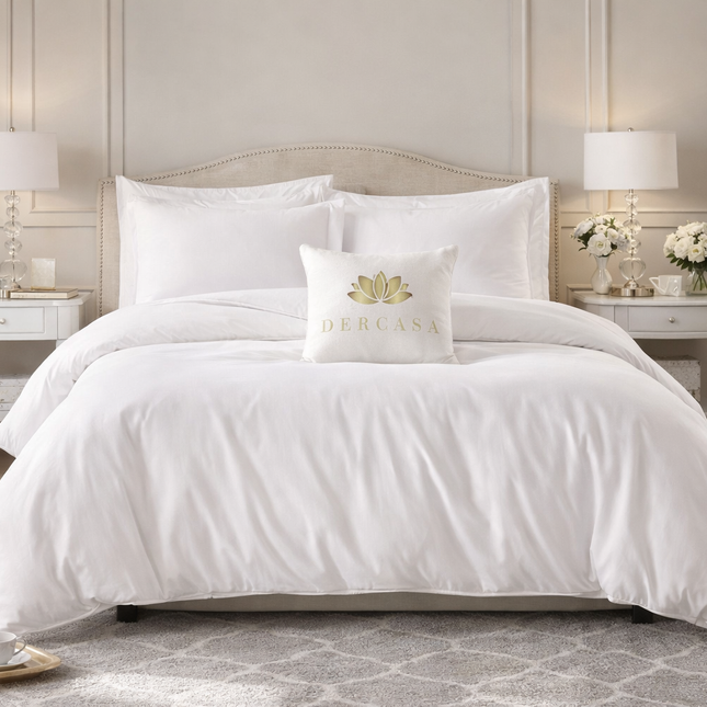 Lenjerie Dublă din 100% Bumbac ranforce, 150x220 cm, Cod: BRH2