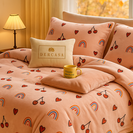 Set Lenjerie Cocolino – Confort Termic și Textură Catifelată Cod: SOFT2