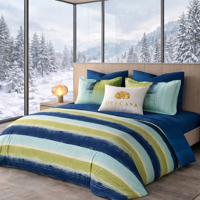 Set lenjerie de pat Premium, pastel dream, 6 piese, Cod: PDC32