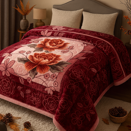 Pătură groasă și moale Deluxe, 200x230 cm, 3.5 kg, Cod: PGD17