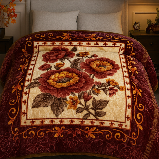 Pătură groasă și moale Deluxe, 200x230 cm, 3.5 kg, Cod: PGD18