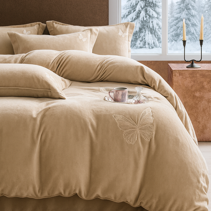 Set lenjerie de pat ultra-moale Cocolino – 4 piese, Cod: COCO-S6