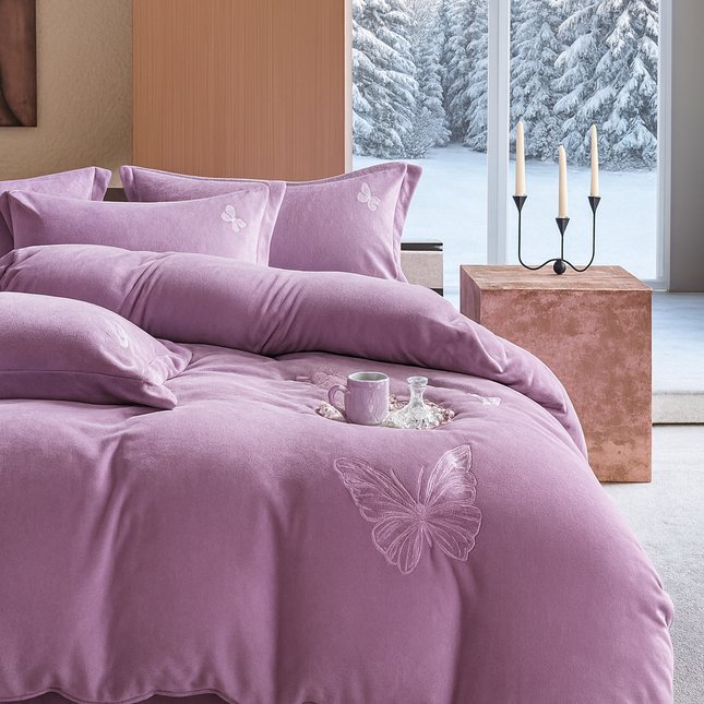 Set lenjerie de pat ultra-moale Cocolino – 4 piese, Cod: COCO-S7