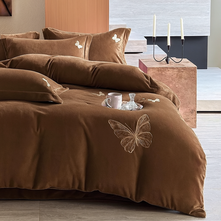 Set lenjerie de pat ultra-moale Cocolino – 4 piese, Cod: COCO-S8