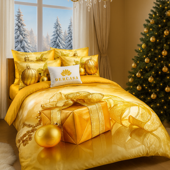 Lenjerie PREMIUM DELUXE-Imprimeu identic cu poza-6 piese Cod: CCN2