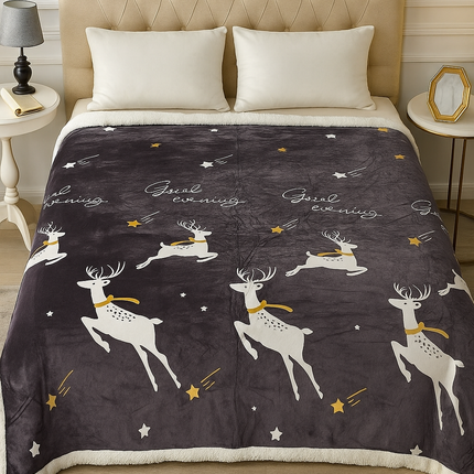 Pătură Cocolino cu blăniță, 200x230 cm, cod: EXN12