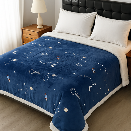 Pătură Cocolino cu blăniță, 200x230 cm, cod: EXN14