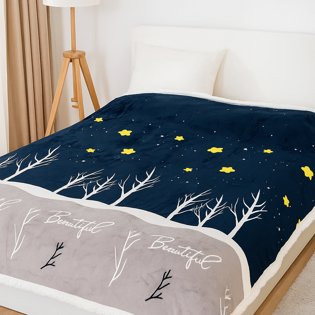 Pătură Cocolino cu blăniță, 200x230 cm, cod: EXN18