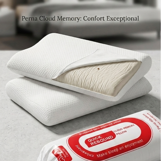 Pernă Cloud Memory: Confort la Nivel Superior, Cod: PMC1