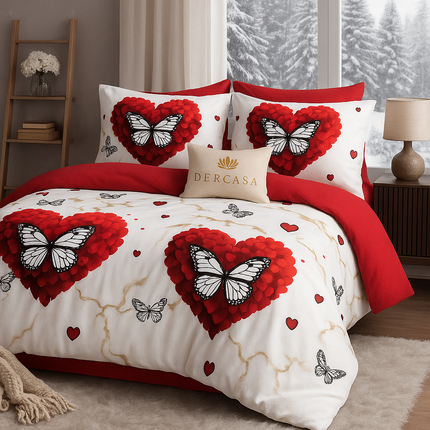 Lenjerie de Pat 6 Piese din Finet Moale cu Elastic, Cod: LNA10