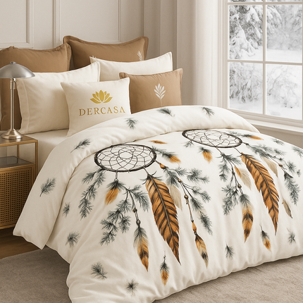Lenjerie de Pat 6 Piese din Finet Moale cu Elastic, Cod: LNA51