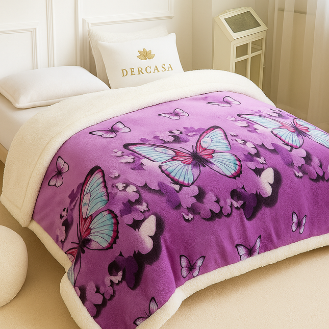 Pătură Cocolino Sherpa „Relax & Warm” 200x230 cm, Cod: PSRW11