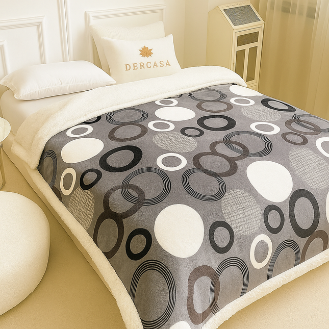 Pătură Cocolino Sherpa „Relax & Warm” 200x230 cm, Cod: PSRW12