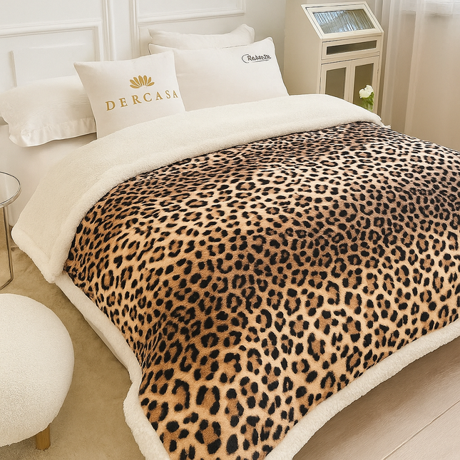 Pătură Cocolino Sherpa „Relax & Warm” 200x230 cm, Cod: PSRW1
