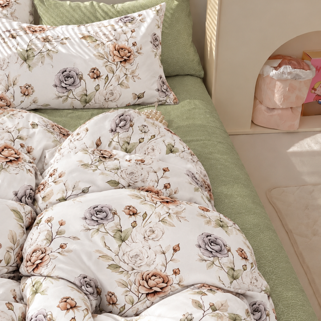 Lenjerie de pat premium 6 Piese - Soft Cotton Collection, Cod: SNJ6