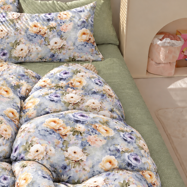 Lenjerie de pat premium 6 Piese - Soft Cotton Collection, Cod: SNJ21