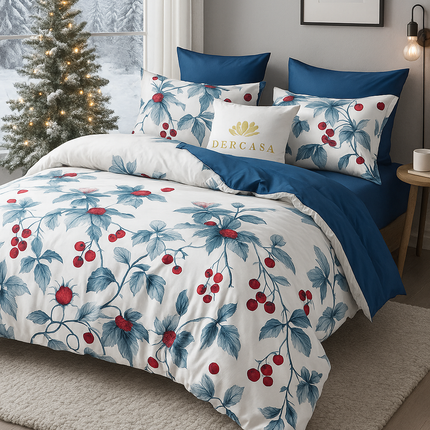Lenjerie de Pat 6 Piese din Finet Moale cu Elastic, Cod: LNA84