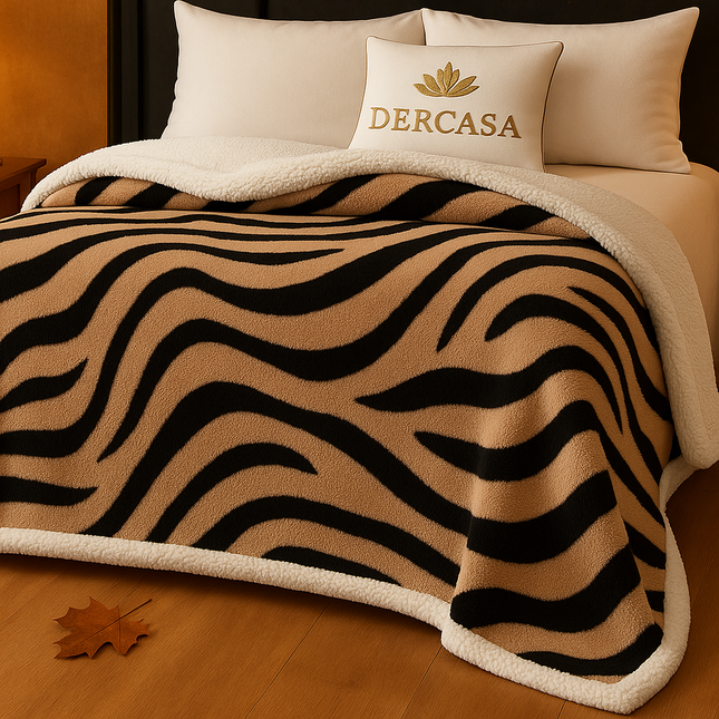 Pătură Cocolino cu Blăniță Sherpa, dublă 200x230 cm cod: EXM4