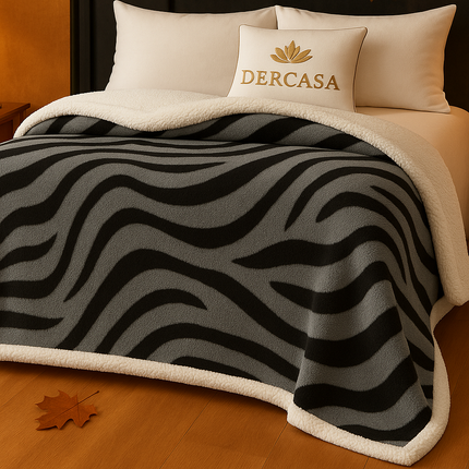 Pătură Cocolino cu Blăniță Sherpa, dublă 200x230 cm cod: EXM7