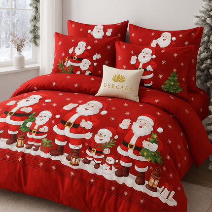 Lenjerie de Pat 6 Piese din Finet Moale cu Elastic, Cod: LNA101