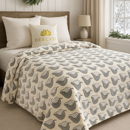 Pătură pufoasă din fleece premium – 200 x 230 cm, Cod: DEC2