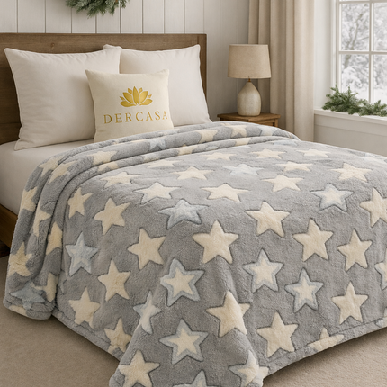 Pătură pufoasă din fleece premium – 200 x 230 cm, Cod: DEC4