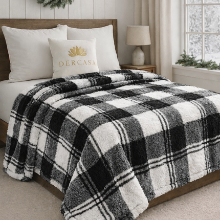 Pătură pufoasă din fleece premium – 200 x 230 cm, Cod: DEC41