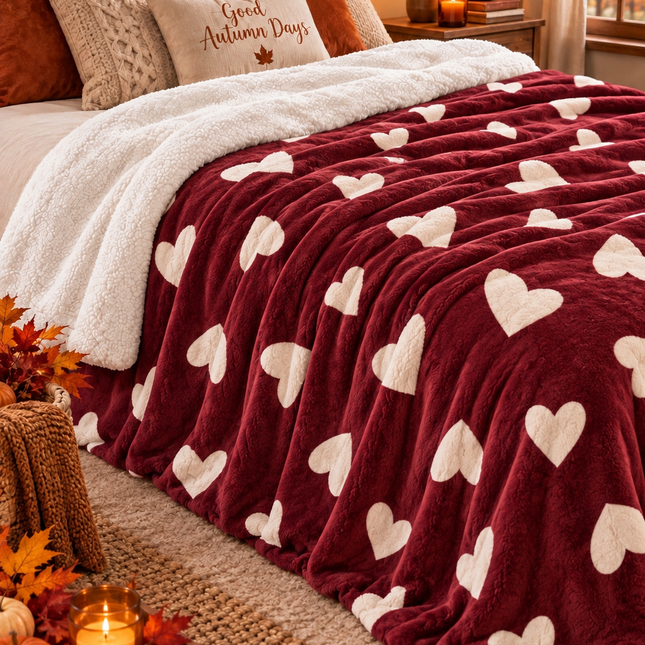 Pătură Cocolino Sherpa „Relax & Warm” 200x230 cm, Cod: PSRS4