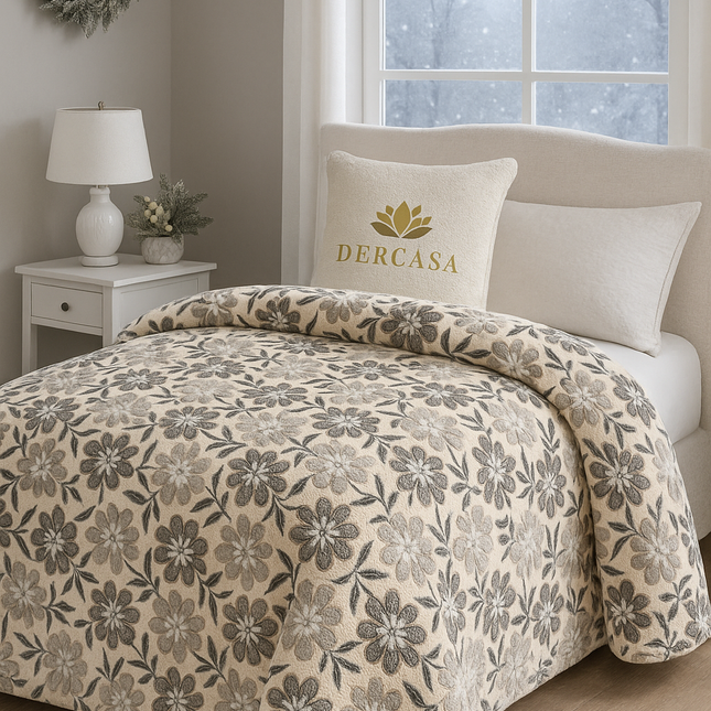 Pătură pufoasă din fleece premium – 200 x 230 cm, Cod: DEC5