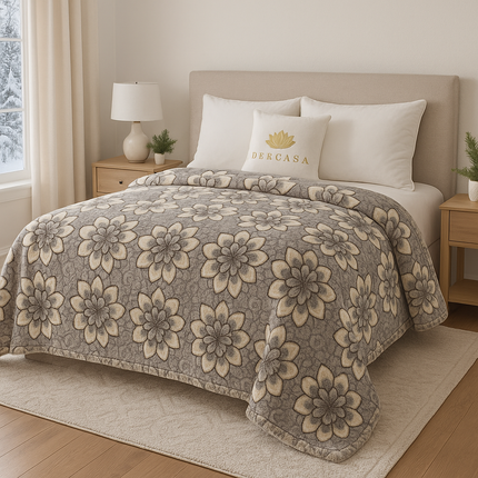 Pătură pufoasă din fleece premium – 200 x 230 cm, Cod: DEC8