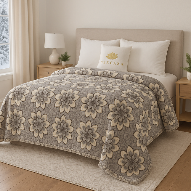 Pătură pufoasă din fleece premium – 200 x 230 cm, Cod: DEC8