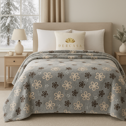 Pătură pufoasă din fleece premium – 200 x 230 cm, Cod: DEC10