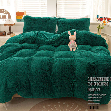 Lenjerie pat super pufoasa COCOLINO Fluffy 6 piese Cod: CFF10