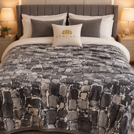 Pătură pufoasă din fleece premium, Cod: DEZ1
