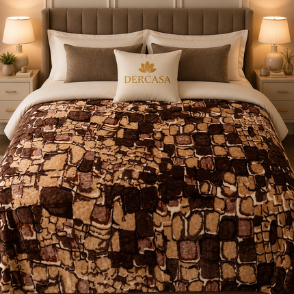 Pătură pufoasă din fleece premium, Cod: DEZ7