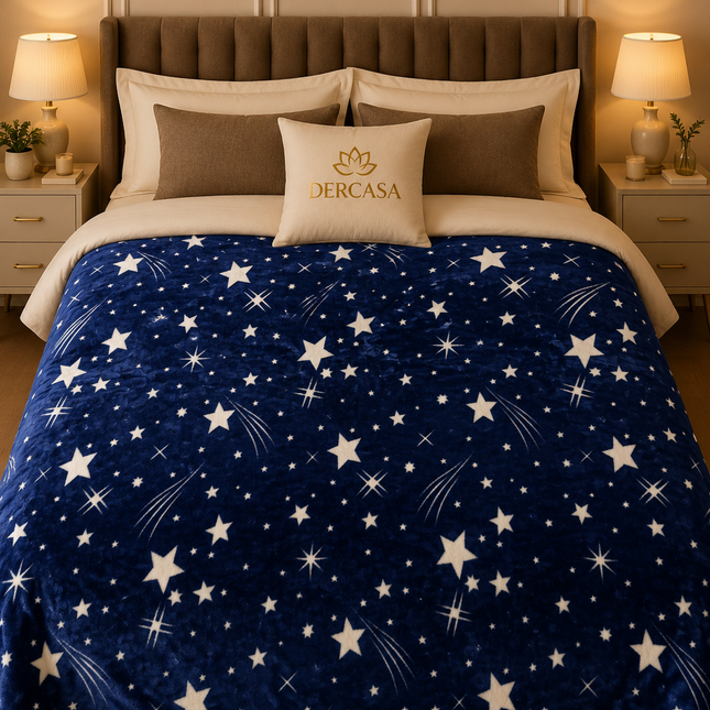 Pătură pufoasă din fleece premium, Cod: DEZ14