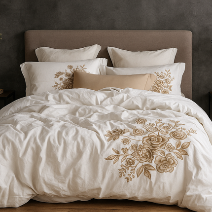 Lenjerie Elegantă Premium din Bumbac Fin, 4 piese, Cod: CPB18