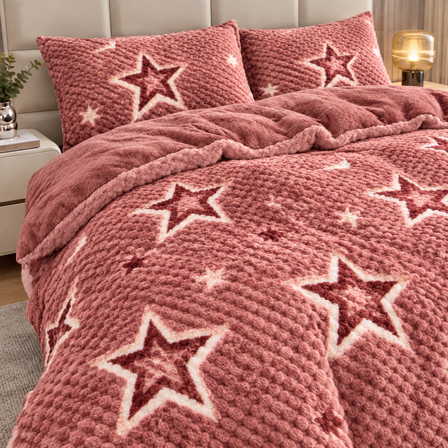 Lenjerie Cocolino Premium cu Textură Reliefată – 4 Piese, Cod: CO-RF2