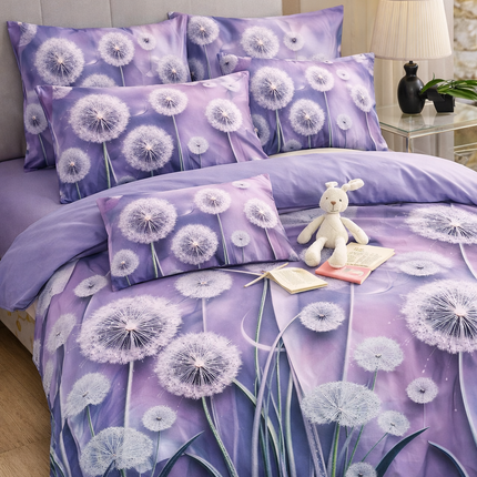 Lenjerie Premium cu efect panoramic 5D, 6 piese, Cod: CDY-5