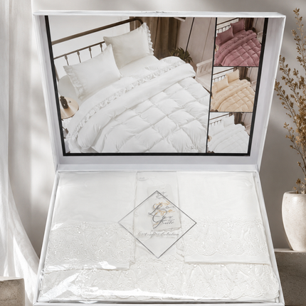 Set de Pat Luxury „Dantelă” și “Broderie”– WH-72